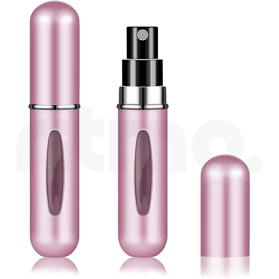 Ritmo Perfume Atomizer pack of Perfume Travel Bottle, 5ML Refillable Perfume Spray Bottle Easy to Refill Empty Atomizer Bottle for Purse, Handbag, Pocket and Luggage (Baby Pink)-picture-23