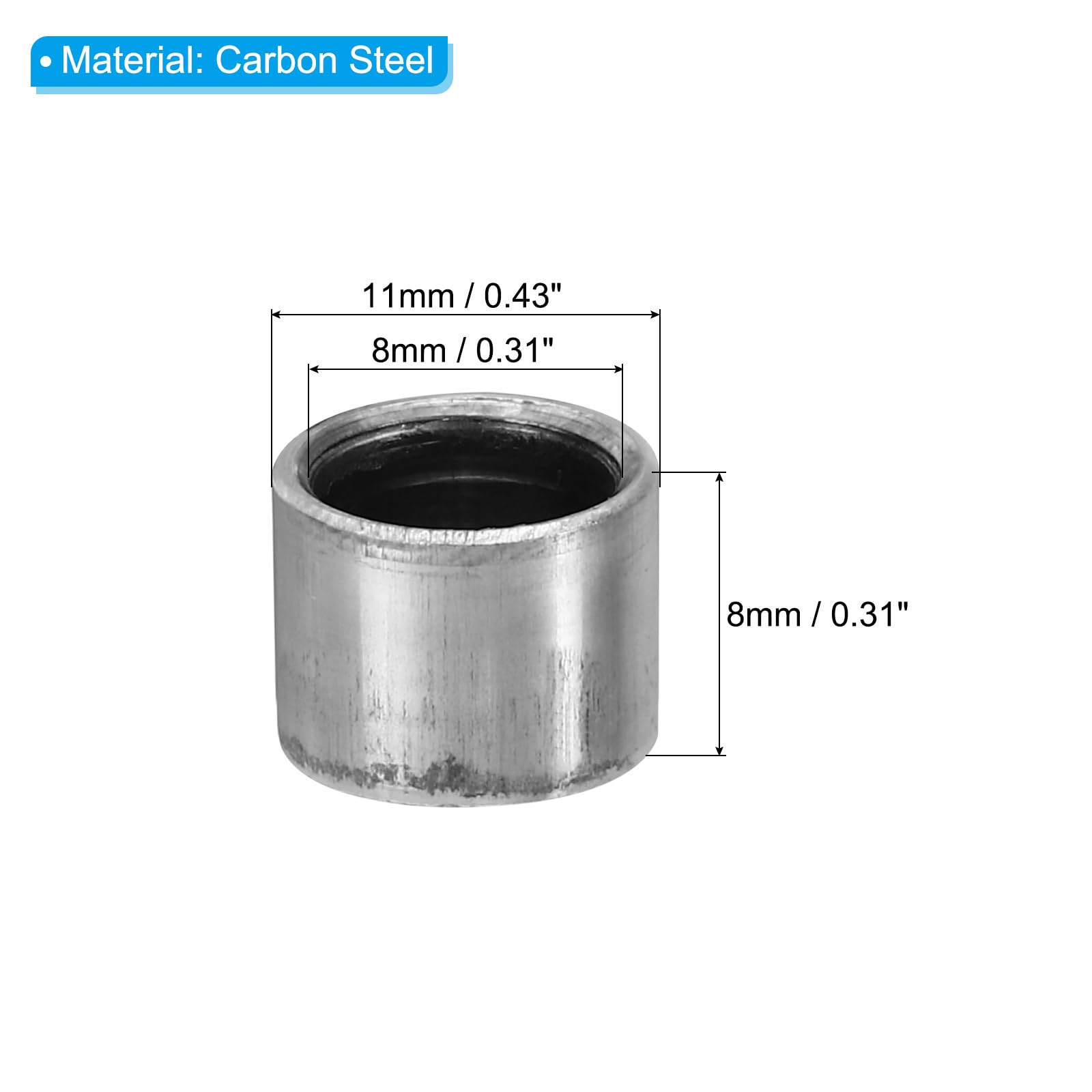 PATIKIL M8 Steel Spacers - Image 2