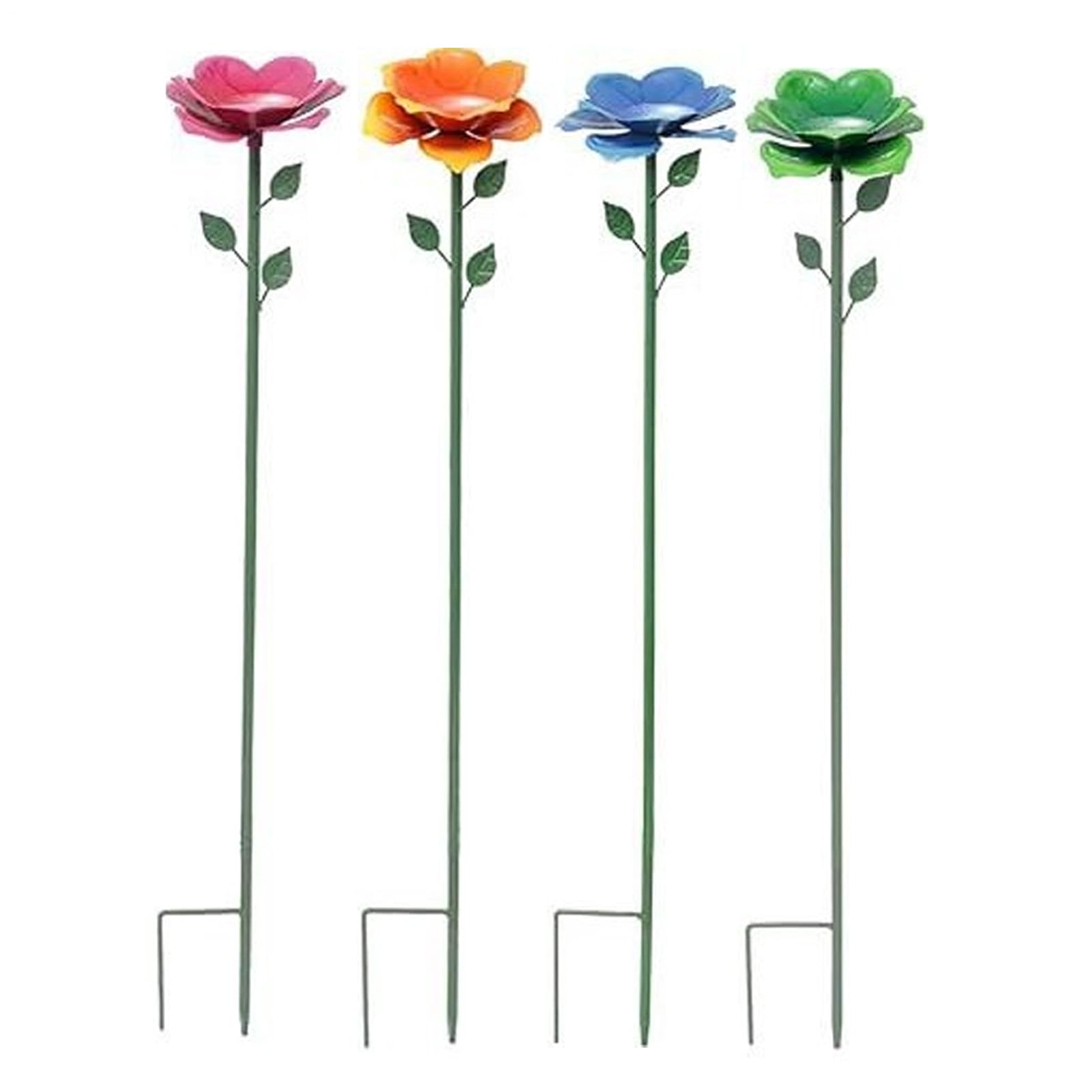 Abreuvoir à abeilles en métal durable avec piquet robuste