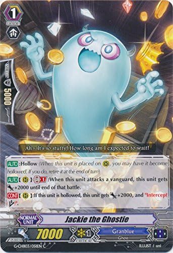 Jackie the Ghostie - G-CHB03/051EN - C - G Carácter Booster 3: Laberinto Rummy bajo la luz de la luna