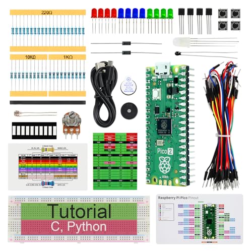 Raspberry Pi Pico 2 W 究極スターターキット Amazon | Freenove Raspberry Pi Pico 2 W究極スターターキット