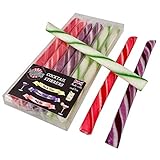 Wendy's Candies - Gin Cocktail stirrers - Edible Cocktail Sticks - Boiled Sweets Like Candy Canes Sweets - Candy Stick Mixer - Rock Sweets Gin Gifts for her - Gin Stirrer Cocktail Accessories SMX