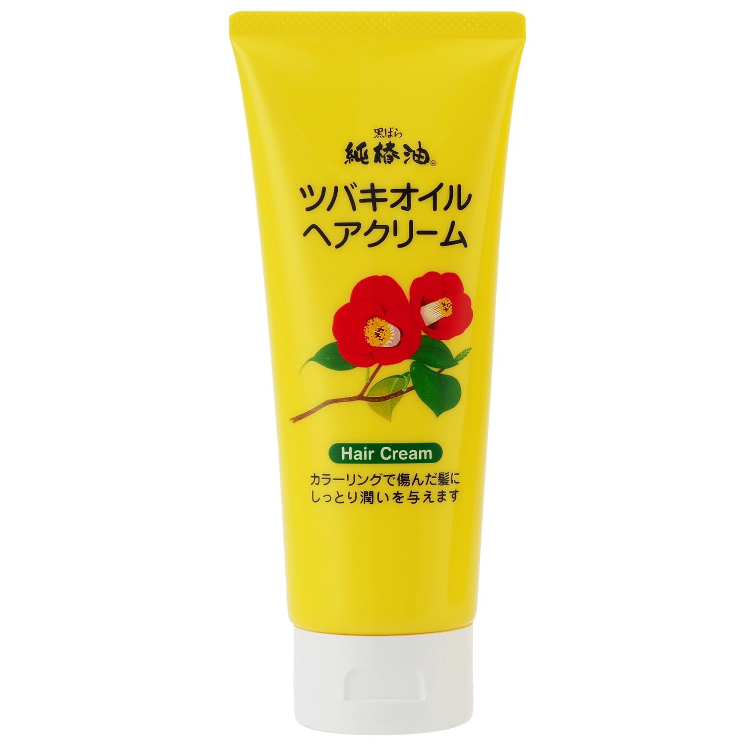 黒ばら本舗 ツバキオイル ヘアクリーム 150g ヘアスタイリング ボリュームダ…