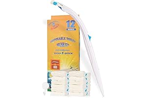 Bathroom Cleaning Magic Wand with Disposable Brush Heads