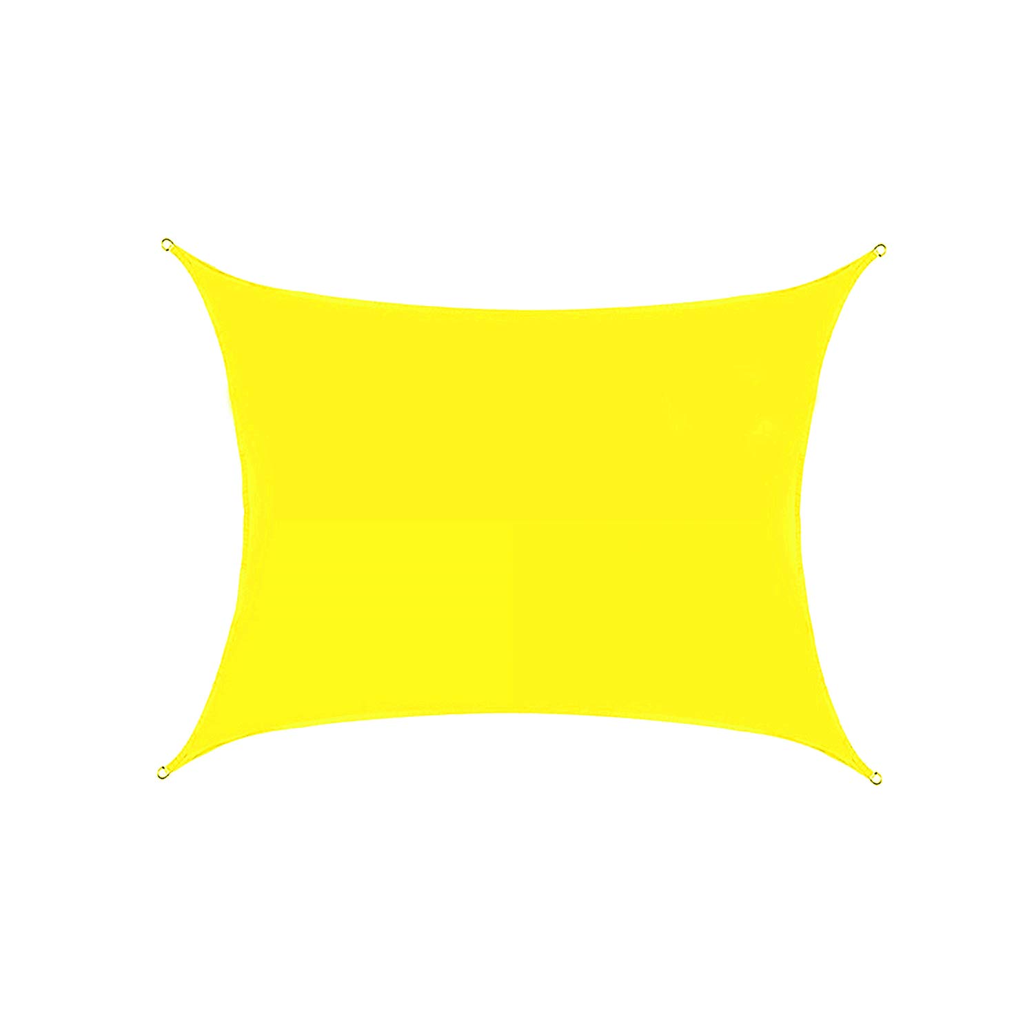 LYGBAOFUL a Vela Parasole Impermeabile per Esterni per Giardino, Patio, Protezione UV, tettoia per Feste in Giardino, Azzurro (4 m*6 m)