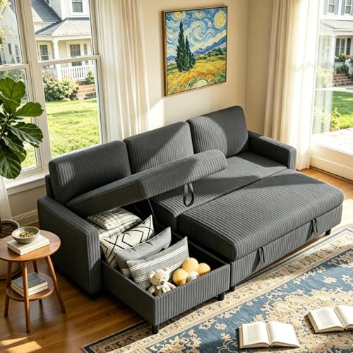 Vongrasig L-Shaped Sleeper Sofa