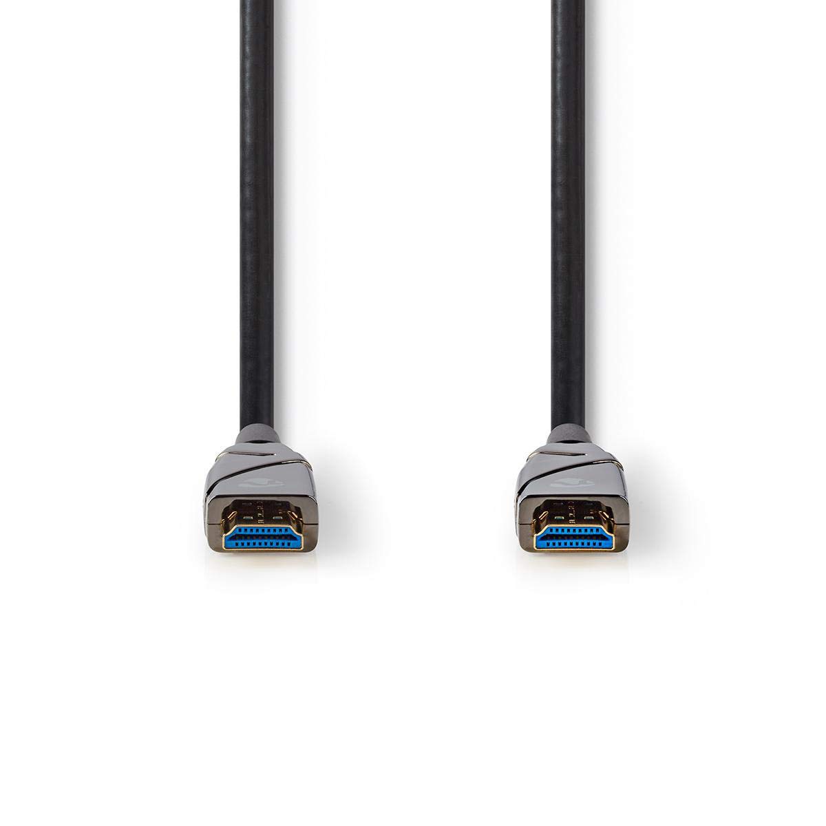 NEDIS Cavo HDMI ad alta velocità con Ethernet, AOC, connettore HDMI-HDMI, nero, 15 m