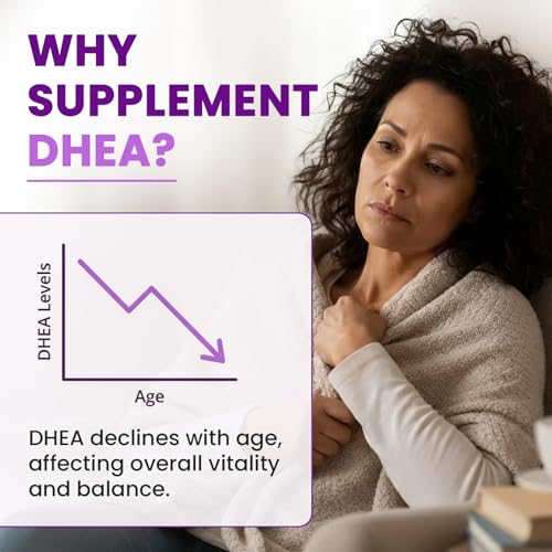 iMATCHME Women's DHEA 25mg Supplement with Vitamin D3 & Slippery Elm – Daily Hormone Support for Energy, Mood, Immune & Healthy Aging – Gentle Balance Formula, Vegan Capsules, 60 Count - Image 4
