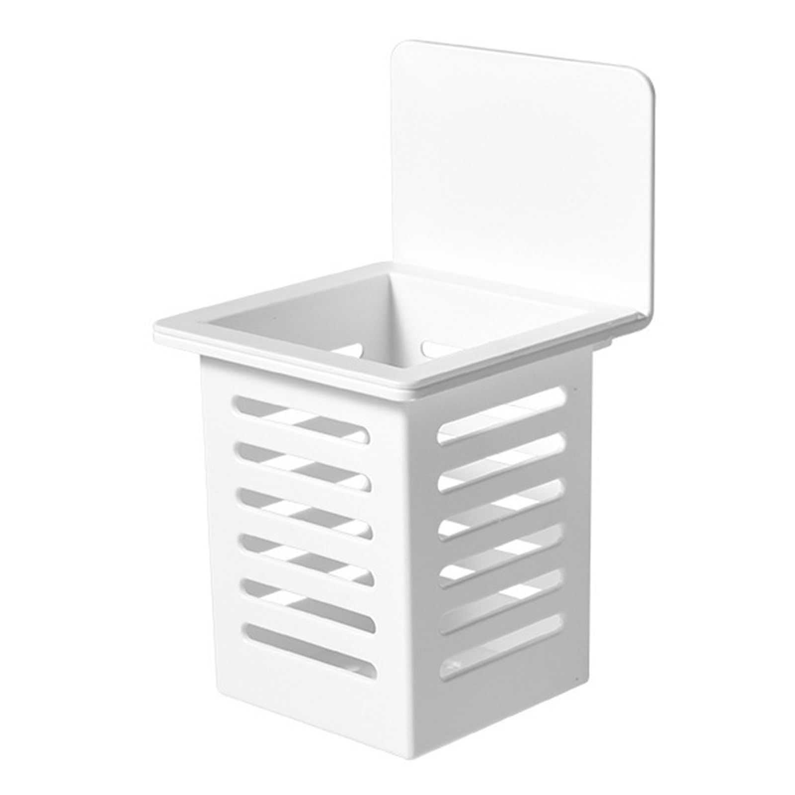 Buxuaaaa Spoon Chopsticks Holder Drying Rack Kitchen Tableware Holder Wall Hanging Cutlery Drainage Basket Storage Box Kitchen Utensil Organizers