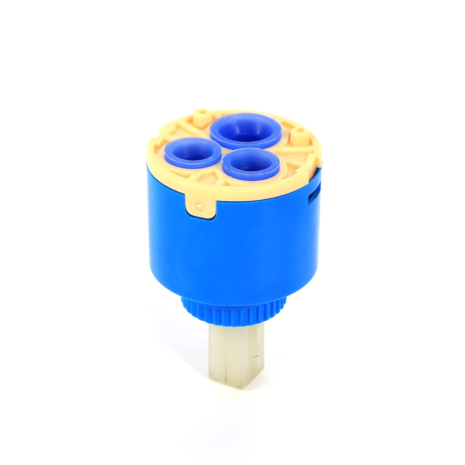 Wkład do Kranu 35/40 Mm Wkład Ceramiczny Mieszacz Wody z Kranu Kontrola Wewnętrzna Zawór do Kranu PP Plastik Niebieski (40mm)