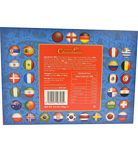 Milk Chocolate World Cup Kit 150 gram - Afbeelding 3