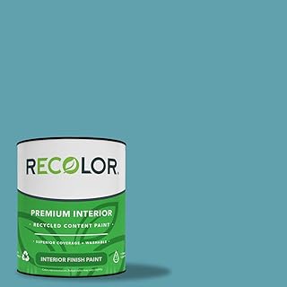 RECOLOR Eco-Friendly Interior Premium Latex Paint for Walls, Furniture a...