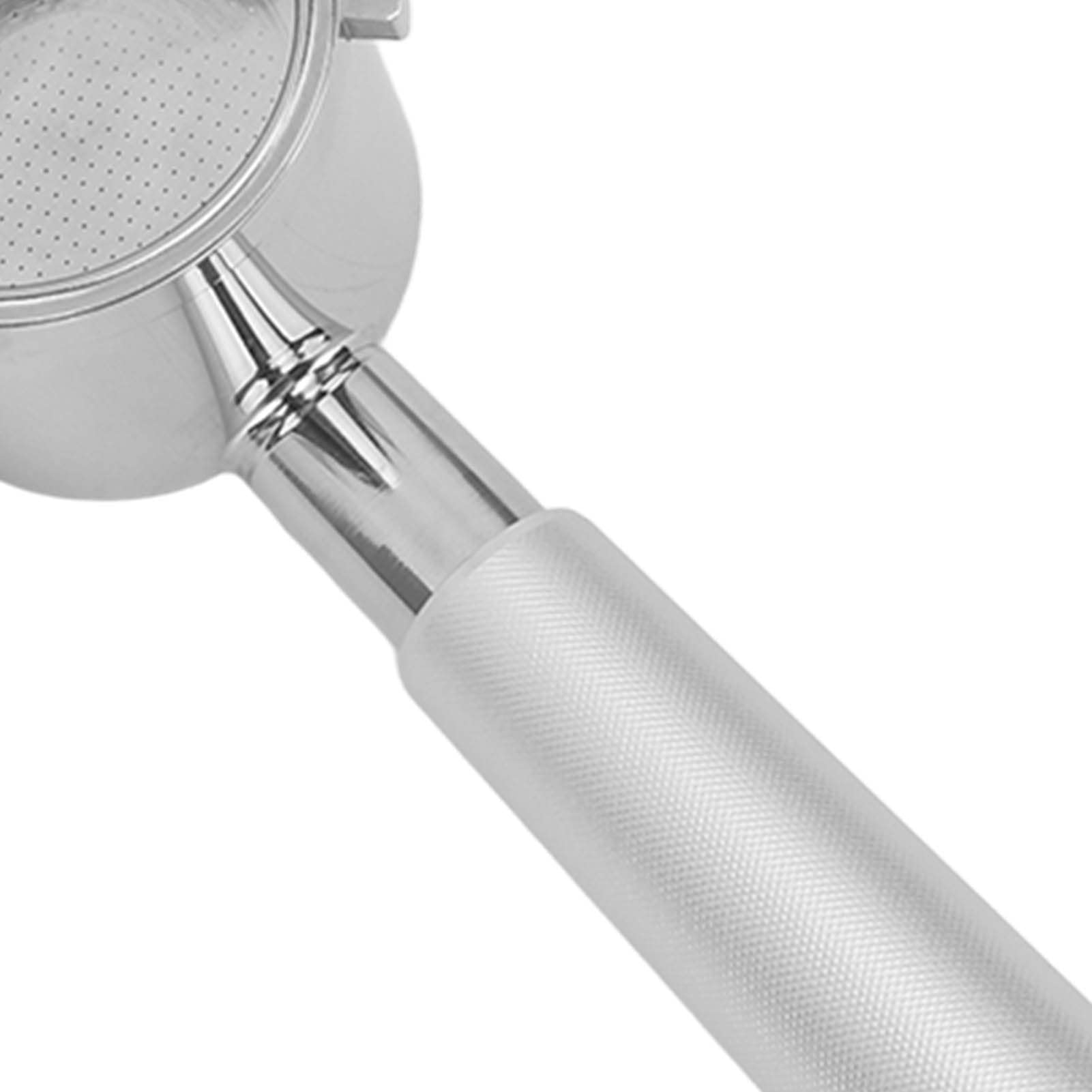 Cocoarm Portafiltro per caffè Portafiltro Nudo Senza Fondo 51 Mm in Acciaio Inossidabile con Manico in Lega di Alluminio Rimovibile Facile da Pulire per Serie 9 9335 9155 9355 9665 Baristi Domestici