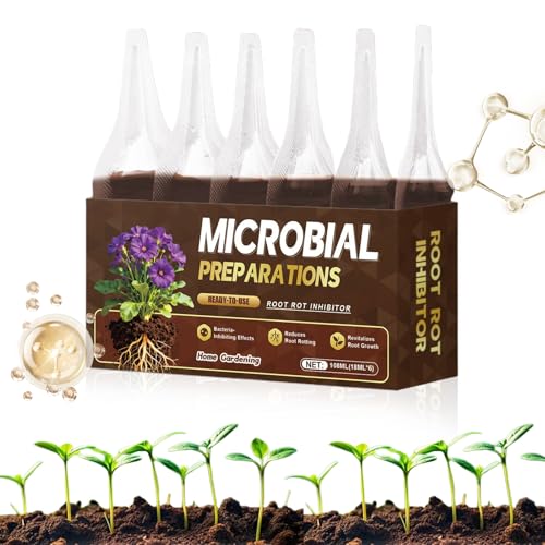 Estimulador de raíces- 108 ml, 6 piezas de fertilizante, suplemento para la pudrición de lasraícesde lasplantas, fácil uso, nutrición suave de lasraíces: | Nutriente rápido: estimulador de raíces