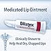 Blistex Medicated Lip Ointment, 0.21 Ounce Tube, Pack of 24 – Relieves Cold Sores & Helps Heal Dry Chapped Lips, Pain Relief from Lip Sores & Blisters, Healing Ointment