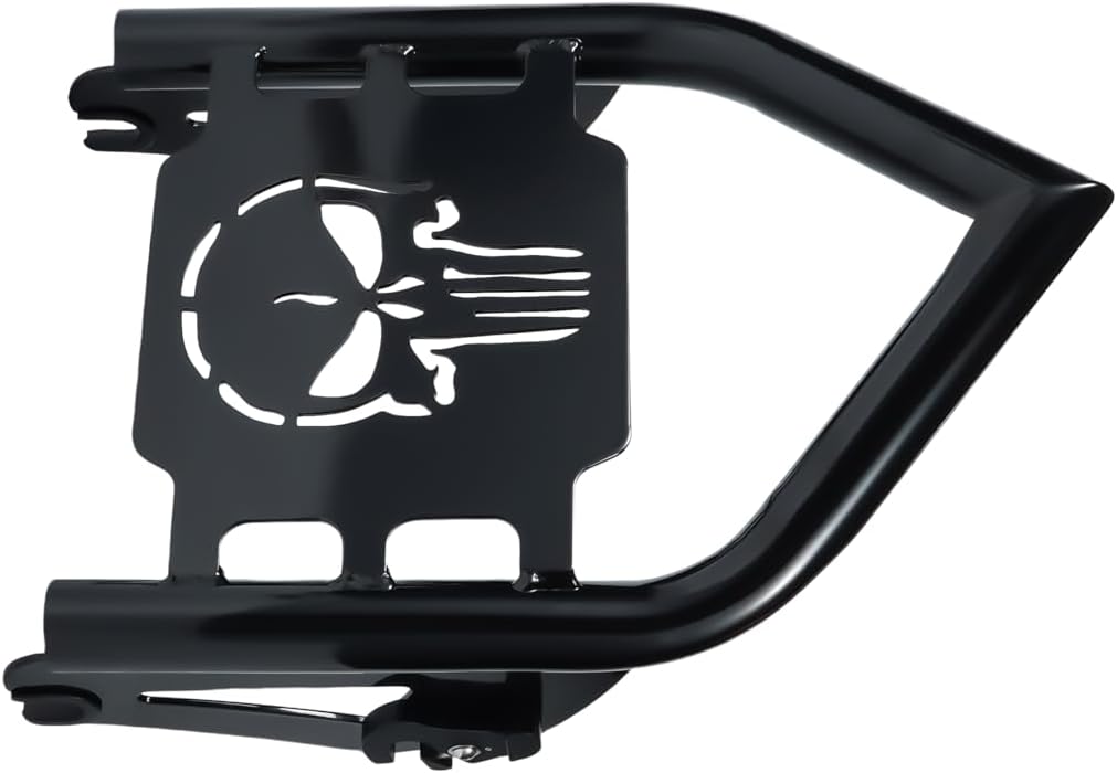 Detachable Two Up Luggage Rack Backrest Sissy Bar Luggage Rack Fit Harley Touring Electra Glide Road King Street Glide Road Glide 2014+ (Style B)