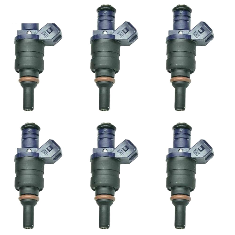 Fuel Injector Nozzle Set Compatible with X5 530i X3 330i 330Ci 330Xi Z3 Z4 3.0L Engines (Part Numbers: 13537546244, 13537546245, 13641427240, 1439800, 1427240, 7546244)