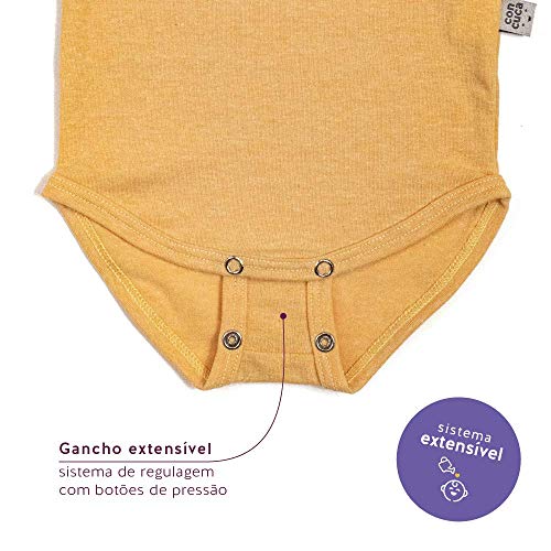 Body stone manga longa extensível açafrão Tamanho:GG-1