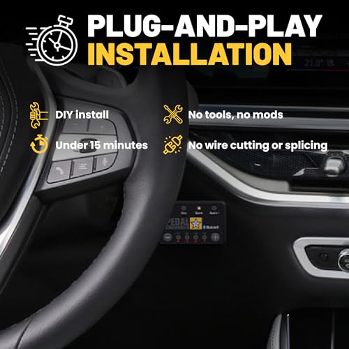 Image of PEDAL COMMANDER for BMW X5 2001-2026 Throttle Response Controller - Anti-Theft, 4 Driving Modes, App Control, Throttle Controller Performance Upgrade, X5 Accessories
