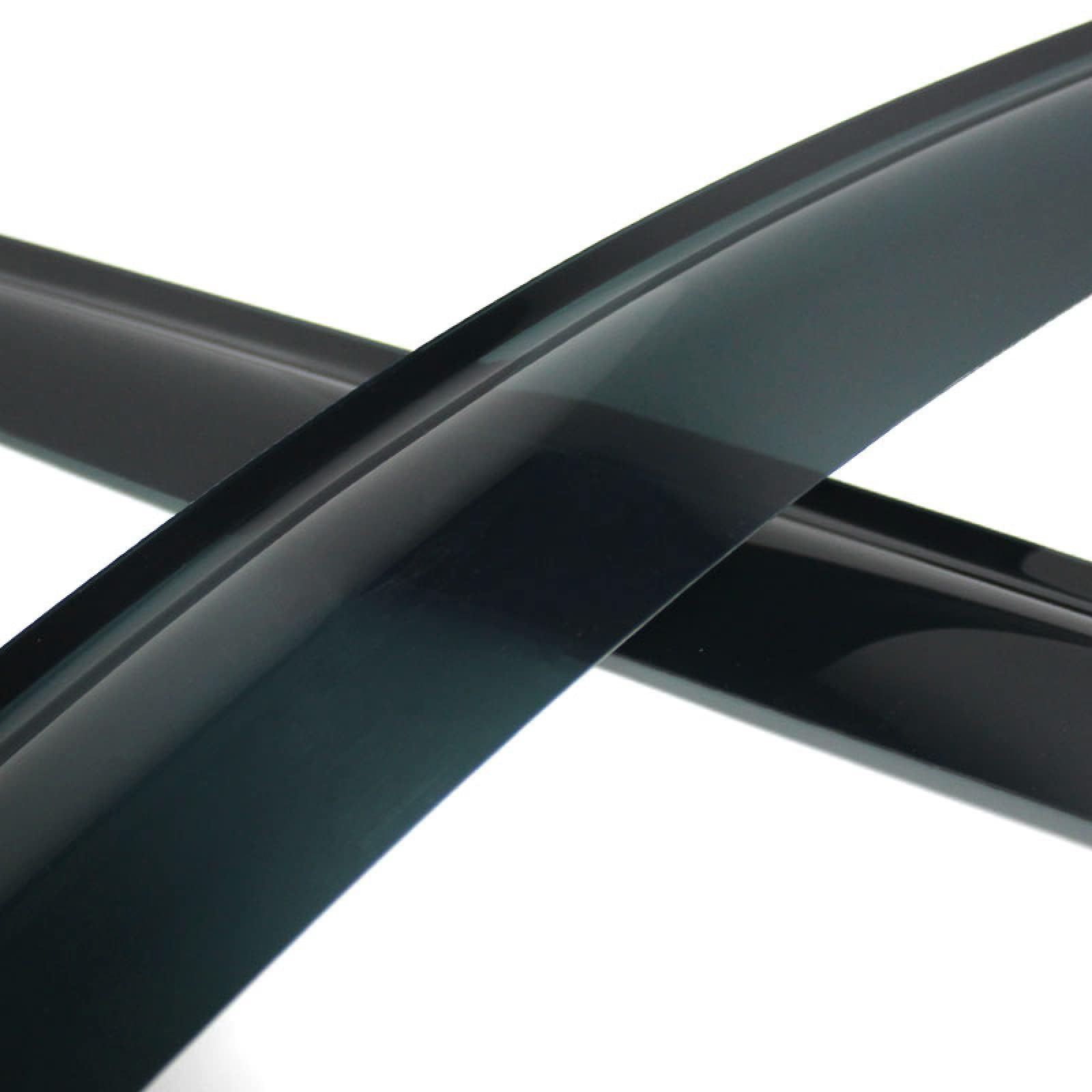 4 Piezas Deflectores de Viento Coche para Toyota RAV4 2006 2007 2008, Ventanas Laterales Deflectores Aire Ventana Derivabrisas Lluvia Visera Protector Accesorios