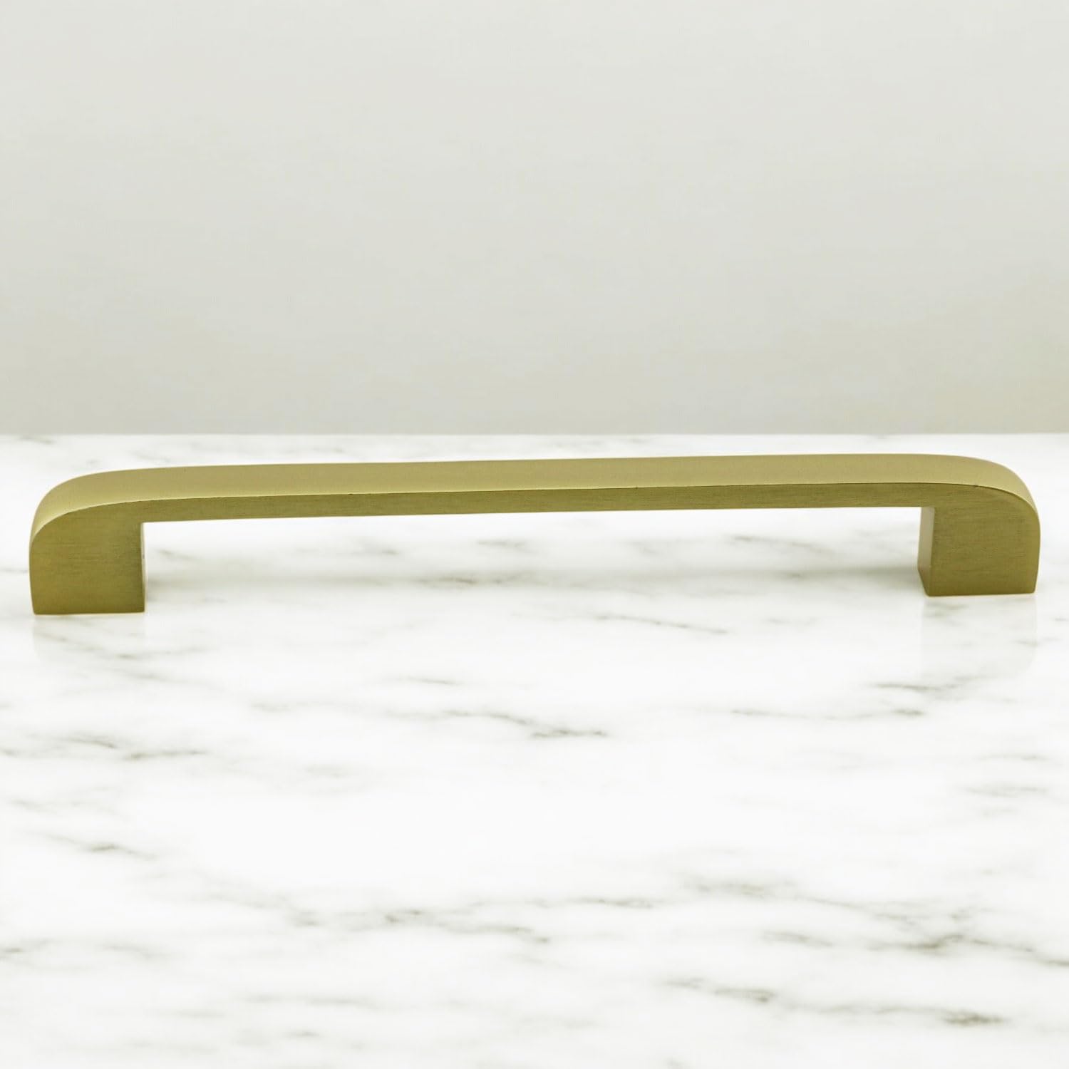 Zehra (96 mm - 9.6 cm) Mat Gold Metal Mobilya Mutfak Çekmece Dolap Dolabı Kapak Kulbu Kulpu Kulpları