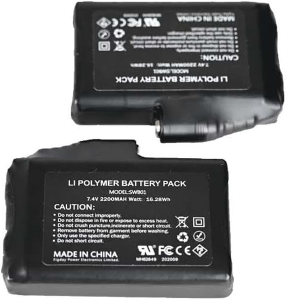 Seirus Heat Touch 2,200 Battery Set