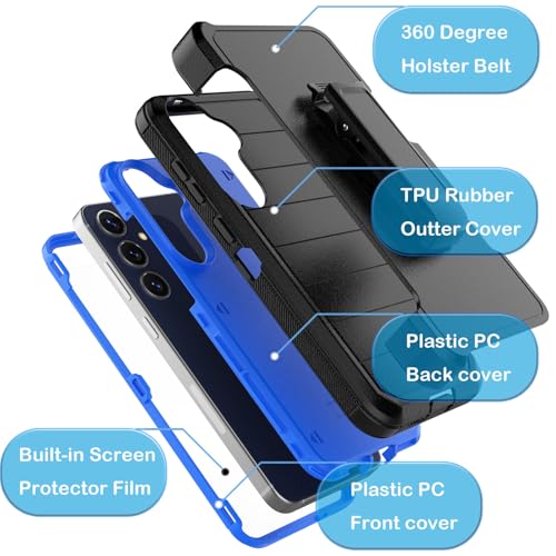 Coque Samsung S25 FE Tekcoo antichoc testée 3,7m de grade militaire - 7