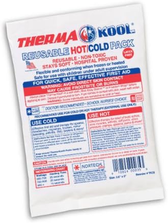 Miniatura 2 de Paquete de gel frío y caliente reutilizable, 3.5" x 5" (Mini / Cara) - 125/Estuche