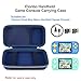 Elonbo Carrying Case for TEBIYOU/ Great Boy/ Beico Handheld Game Console Retro Video Games, Portable Gaming Player Travel Storage Cover, Mini Arcade Electronic Toy Holder Bag, Blue+Blue