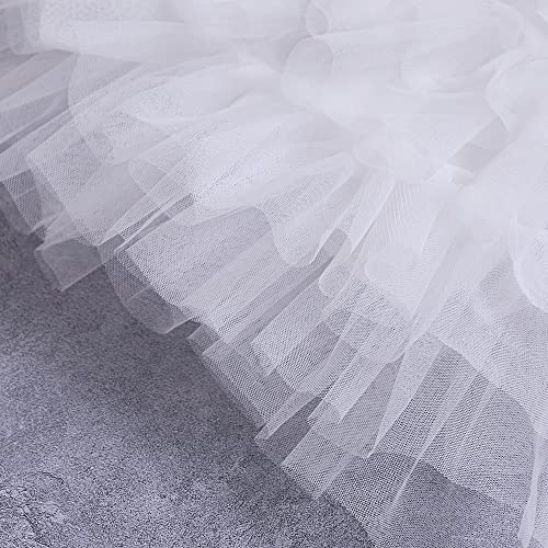 Cilucu Baby Girls Dress Toddler Kids Party Dress Tutu Pageant Lace Dresses Gown for Flower Girl Baby Birthday Pink Peach4