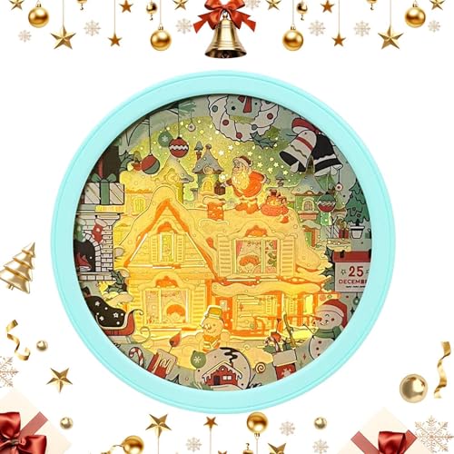 Imanes Potentes para Frigorífico | Adhesivos Magnéticos Navideños Decorativos Navidad - Pegatina Decorativa Festiva para Organizadores Cocina Hogar Fiestas Lista De Compras Organización del Hogar