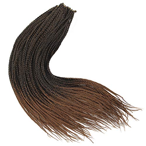 6 Packs Box Braids Crochet Hair Crochet Box Braids Pre-Looped Synthetic Hair Crotchet Box Braids Hair 22 Inch (1B/30, 22Inch) … #TOP1