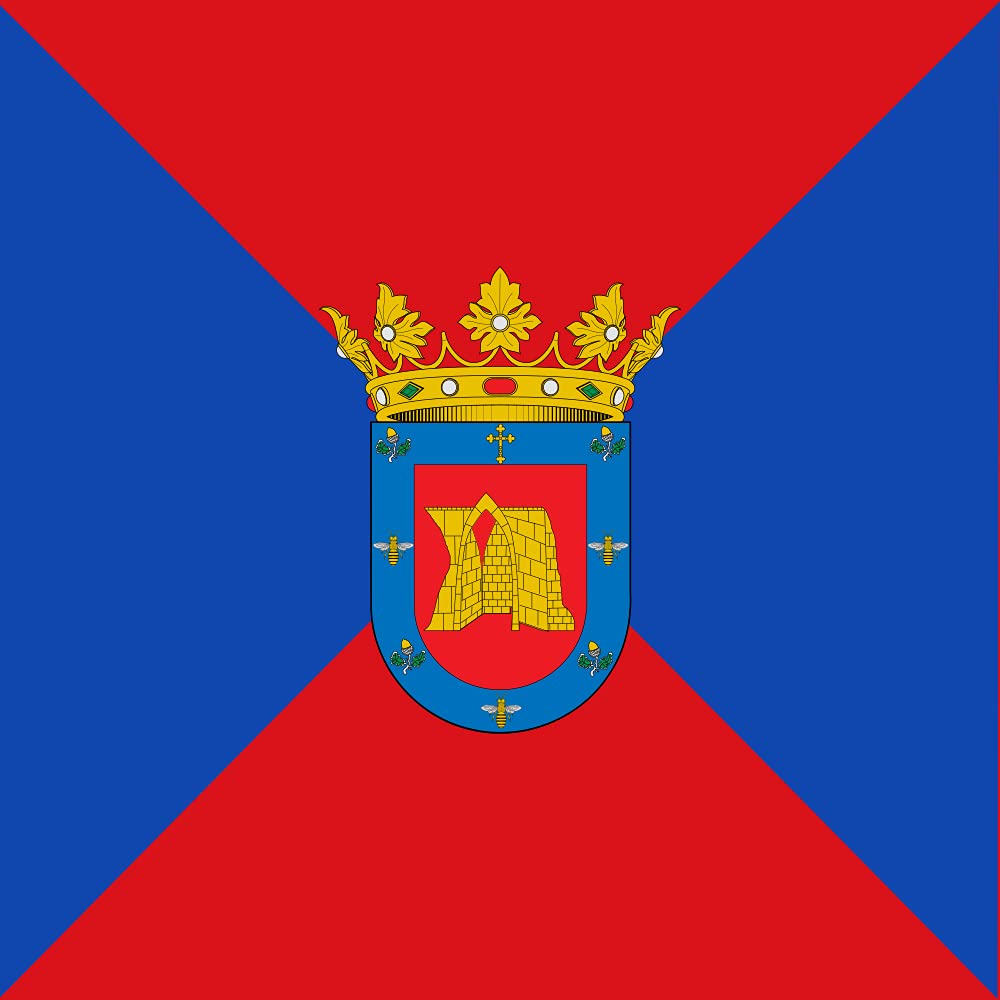 Drapeau Large Guijuelo grand format 1.35m² suspendre sur un mur ou mât