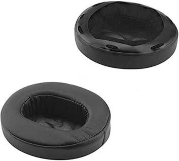 Replacement Earpads Compatible with Sony MDR-1A/1A-DAC Headphones,Made of Soft Protein Leather and Memory Foam Replacement Ear Pads for Repair Accessories Black