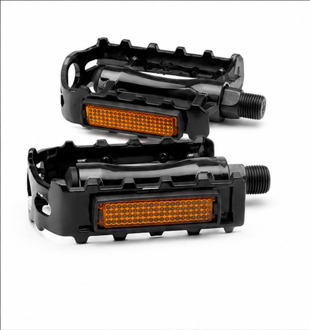 Gubbarey Slip Resistant Bicycle Flat Pedals Accessories Cycling Equipment for MTB BMX Flat Pedal Road Mountain Bike (Zigzag Black)-picture-25