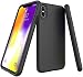 Produktbild JT Berlin BackCase Pankow SolidSilikon Hülle für das Apple iPhone Xs Max in schwarz [Qi kompatibel, Strukturierte Oberfläche, 1,2m getesteter Fallschutz, Erhöhte Seitenkante] - 10509
