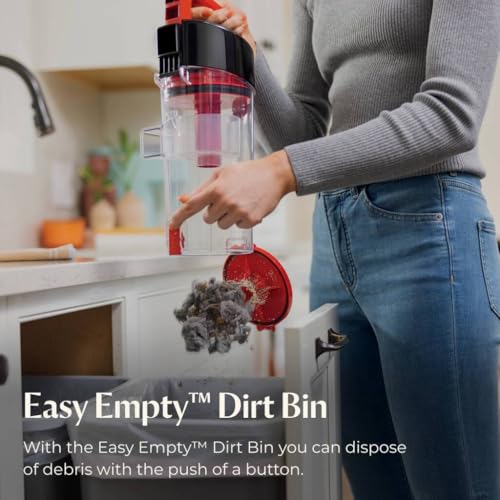 BISSELL CleanView Compact Upright Vacuum, 3508B Red - Image 4