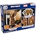4D Build, Marvel Infinity Gauntlet 3D Puzzle Model Kit with Stand 142 Pcs | Thanos Desk Decor | Building Toys | 3D Puzzles for Adults & Teens 12+