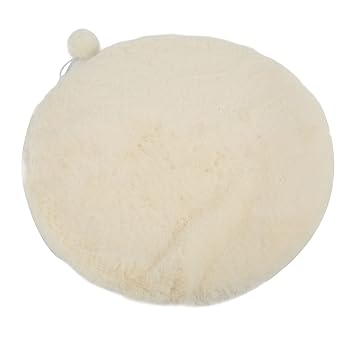 Pet Sleeping Pad, with a Small Ball Design Pet Bed Mat Easy to Carry Easy to Clean for Cat for Sleep Cheese White