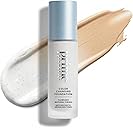 PRIME PROMETICS Color Changing Foundation for Mature Women – Instantly Adapts to Your Skin Tone – Buildable Light-to-Medium Coverage – 12-Hour Wear – Natural Dewy Finish – Hypoallergenic