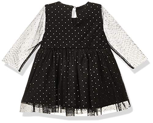Image of Amazon Brand - Jam & Honey Baby-Girl's Polyester Skater Knee-Length Dress