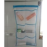 LOS ACCESORIOS PARA GANCHOS DE METAL LO HACEN F¨CIL DE COLGAR: Cuelguelo en cualquier picaporte, barra de ducha o toallero. Lo hace conveniente para acceder a cualquier elemento de la bolsa sin tener que cavar o sentir lo que est¨ buscando. Adem¨s, gracias al gancho colgante puede mantener la bolsa fuera de los pisos o fregaderos sucios mientras usa lugares p¨²blicos mientras viaja.