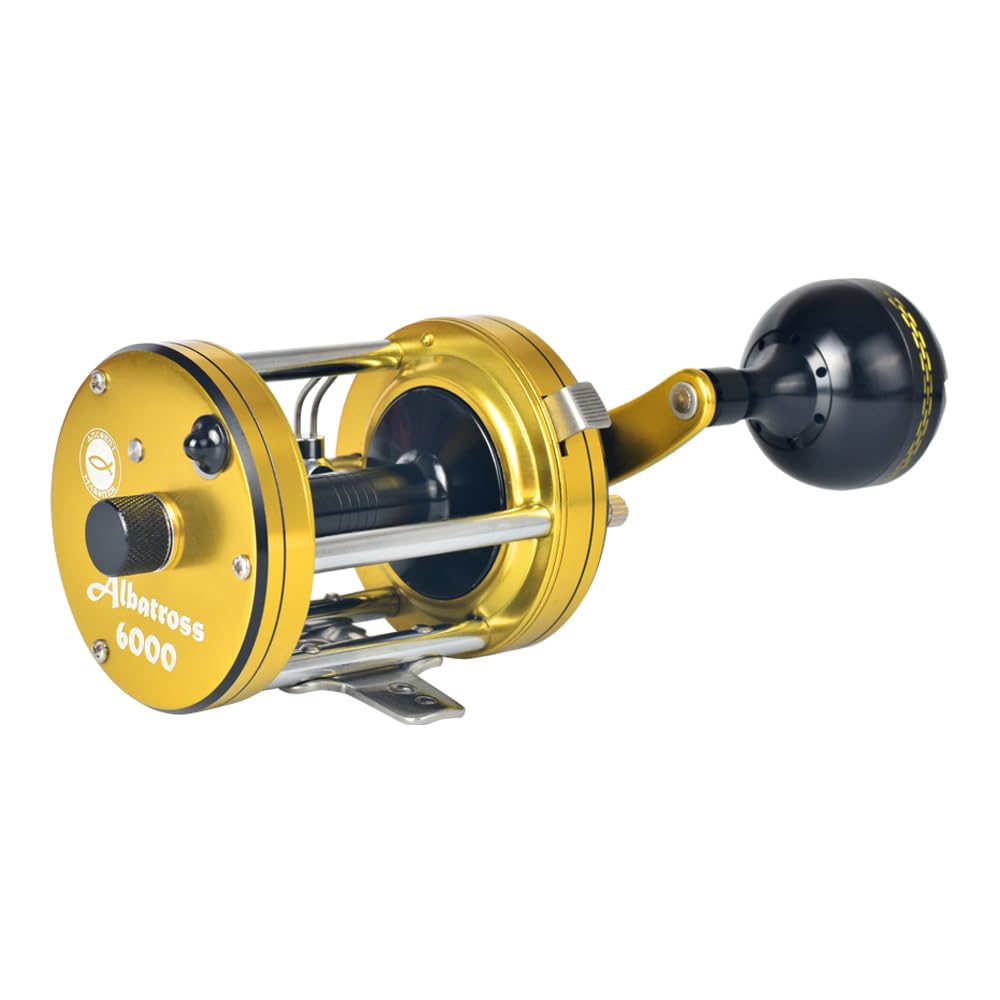 ANCIENT MARINER Albatross 6000 Catfish Reels, Conventional Round Baitcasting Reel