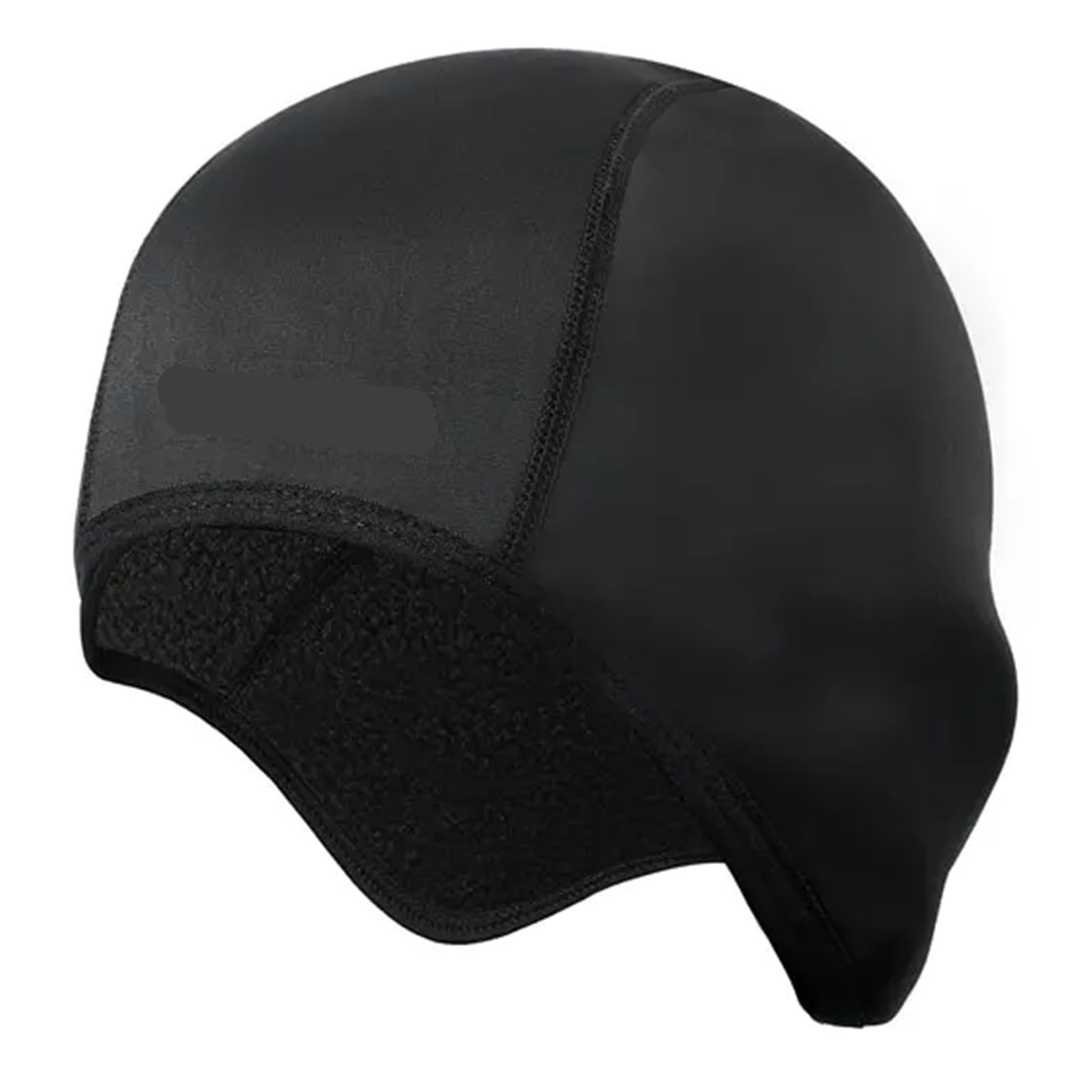 Casquette de Cyclisme d'hiver Coupe-Vent Thermique, Doublure Casque Ski, Chapeau Moto for Hommes et Femmes, Bandana pour Vélo(Black)