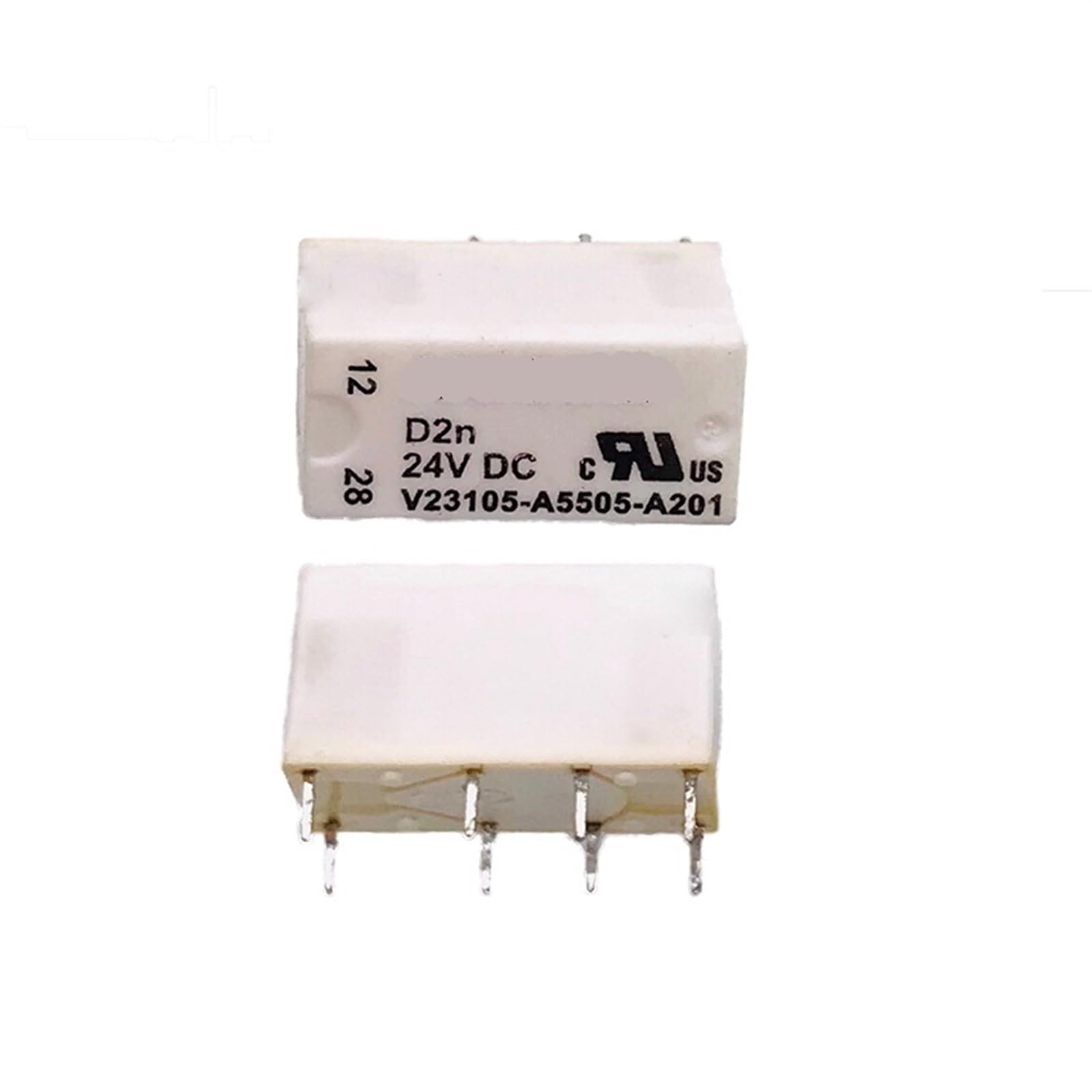 Relais 24VDC V23105A5505A201 haute isolation thermique avec commande stable 8 broches