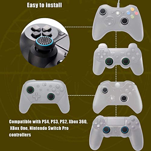 6Pair-Replacement-Controller-Joystick-Thumb-Stick-Cover-Caps-Grips-for-PS4-Xbox-Xbox-1-for-Enhance-Gaming