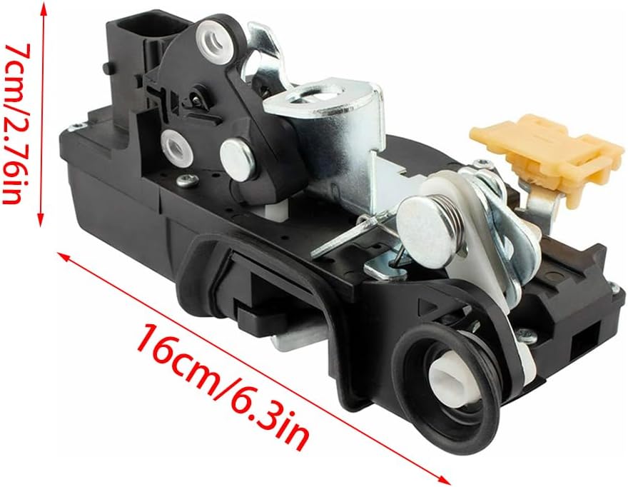 Rear Door Latch Lock Actuator Driver Side Rear-Left Side, Compatible with Cadillac Compatible with Chevy Compatible with GMC OE Fit Select Models, 931108/931-108/DLA822