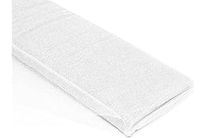 Shimmering White Glitter Tulle for Dreamy Occasions