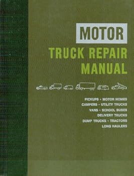 Hardcover Motor Truck Repair Manual Book