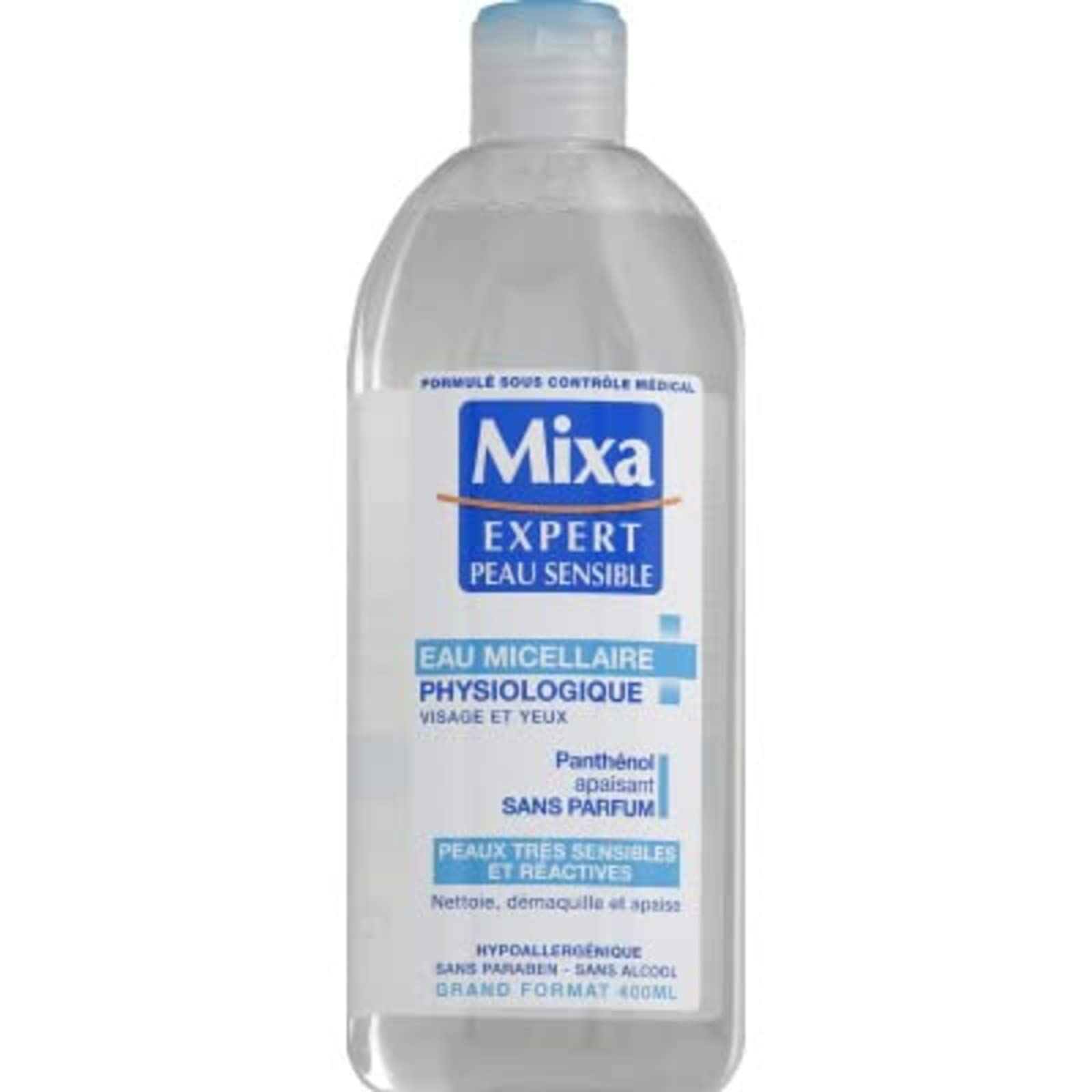 Mixa Physiological micellar water, face & eyes - The bottle of 400 ml